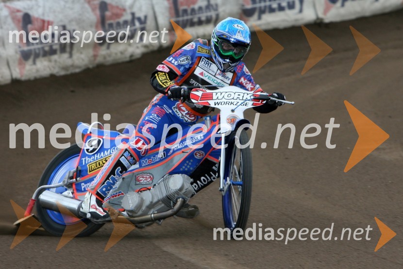Scott Nicholls (VBR)
SPEEDWAY GRAND PRIX, VN Švedske 2006, trening