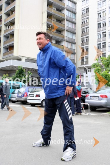 Borut Pahor, predsednik vlade Republike Slovenije30. maraton Treh src