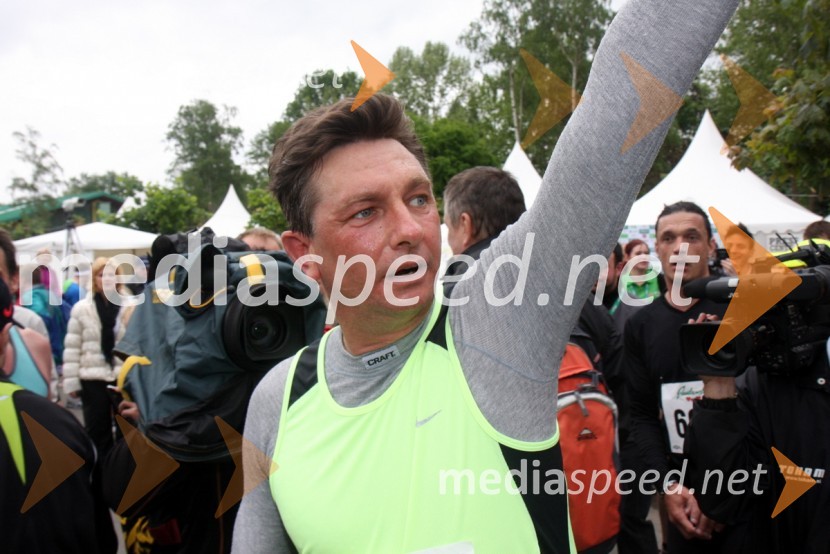 Borut Pahor, predsednik vlade Republike Slovenije
30. maraton Treh src