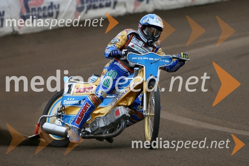 Tony Rickardsson (Švedska)SPEEDWAY GRAND PRIX, VN Švedske 2006, trening