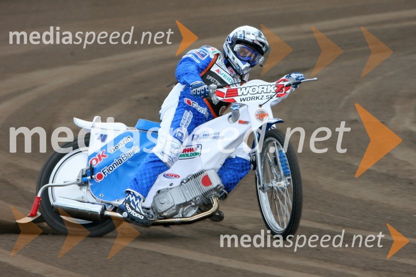 Nicki Pedersen (Danska)SPEEDWAY GRAND PRIX, VN Švedske 2006, trening