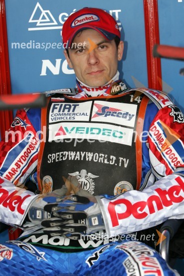 Piotr Protasiewicz (Poljska)SPEEDWAY GRAND PRIX, VN Švedske 2006, trening