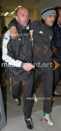 Mladen Rudonja in Zlatko Zahovič, nogometaša
Športniki RAZNO