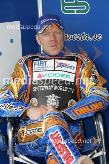 Tony Rickardsson (Švedska)SPEEDWAY GRAND PRIX, VN Švedske 2006, trening