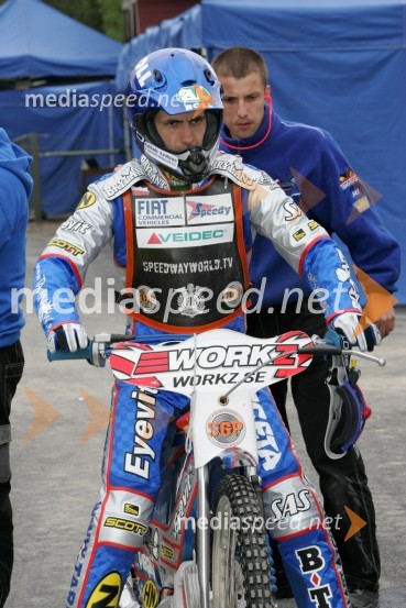 Tomasz Gollob (Poljska)SPEEDWAY GRAND PRIX, VN Švedske 2006, trening