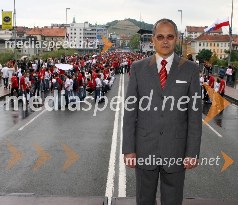 Boris Sovič, mariborski župan v letih 1998-2006Maturantska parada 2006, Maribor