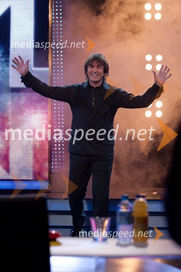 Brane Kastelic, član žirijeSlovenija ima talent, 4. polfinalna oddaja, novi finalistki sta: Maja Keuc in Tina Drole