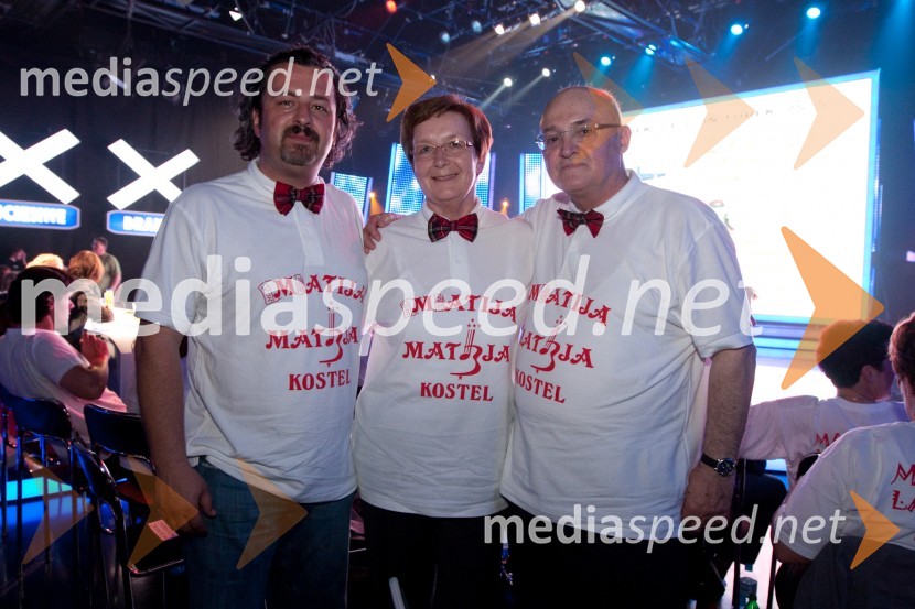 Marjan Lisac, Darka Krkovič in Vasilij Vasko Polič, vrhovni sodnikSlovenija ima talent, 4. polfinalna oddaja, novi finalistki sta: Maja Keuc in Tina Drole