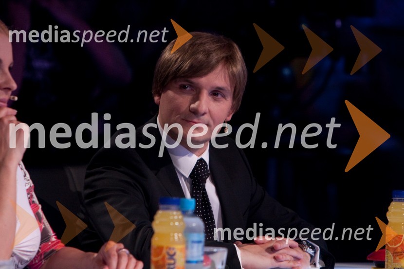 Branko Čakarmiš, član žirijeSlovenija ima talent, 4. polfinalna oddaja, novi finalistki sta: Maja Keuc in Tina Drole