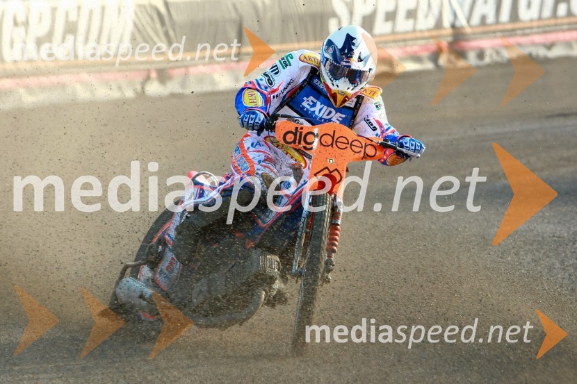 Jason Crump (Avstralija)Speedway, SGP 2010, VN Češke 2010
