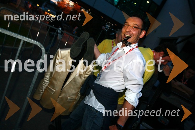 Tadej Toš, igralec15. obletnica Radia City, koncert