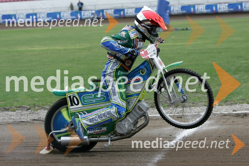Antonio Lindback (Švedska)SPEEDWAY GRAND PRIX, VN Švedske 2006, trening