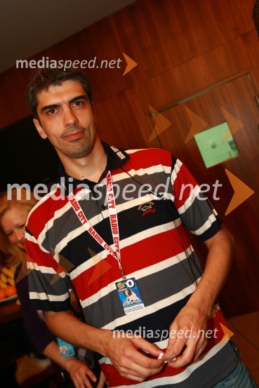 Bor Greiner, odgovorni urednik Radia City15. obletnica Radia City, koncert