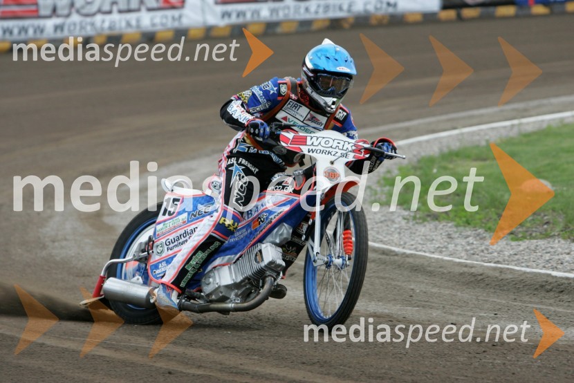 Niels - Kristian Iversen (Danska)SPEEDWAY GRAND PRIX, VN Švedske 2006, trening