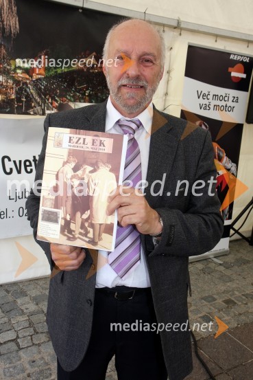 Zvone Lebar, povezovalec dogodkaEzl ek, srečanje 2010, Jure Doležal postal frajer Ezl Eka