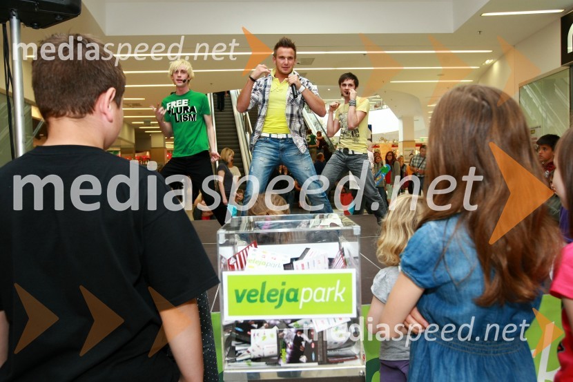 Skupina CasanovaVelejapark, nastop skupine Casanova