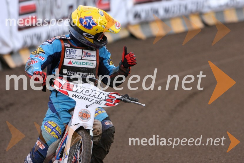 Greg Hancock (ZDA)SPEEDWAY GRAND PRIX, VN Švedske 2006, dirka
