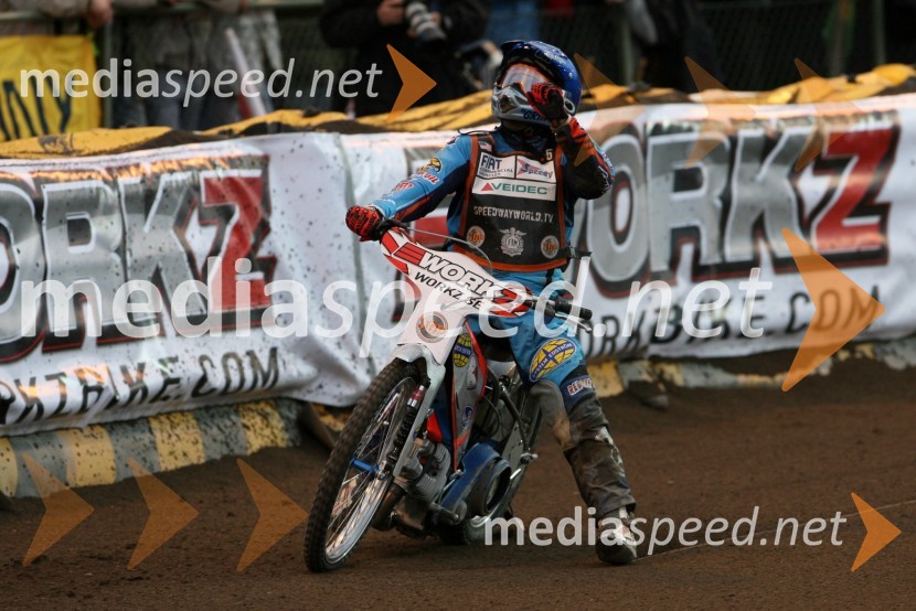 Greg Hancock (ZDA)SPEEDWAY GRAND PRIX, VN Švedske 2006, dirka