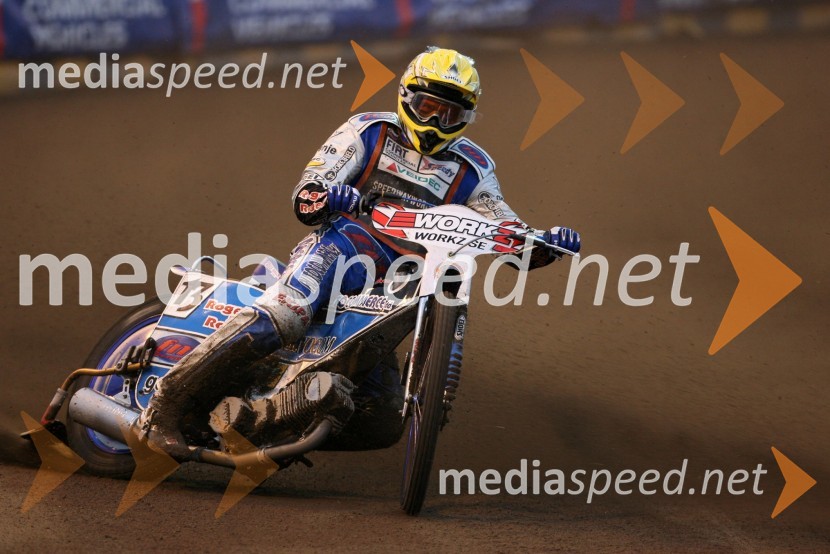 Matej Žagar (Slovenija)SPEEDWAY GRAND PRIX, VN Švedske 2006, dirka