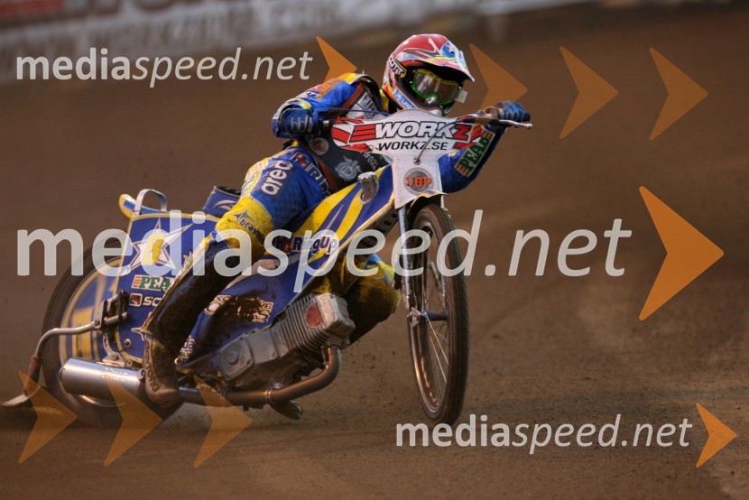 Andreas  Jonsson  (Švedska)SPEEDWAY GRAND PRIX, VN Švedske 2006, dirka