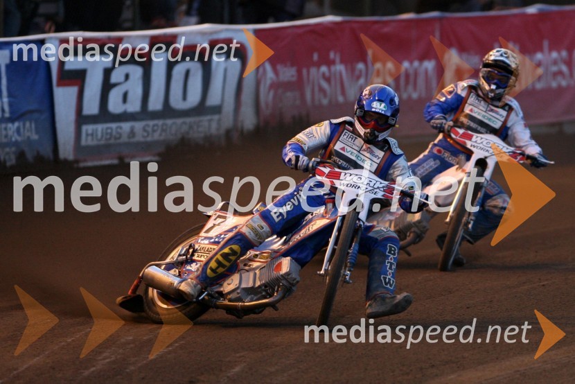 Tomasz Gollob (Poljska) in Nicki Pedersen (Danska)
SPEEDWAY GRAND PRIX, VN Švedske 2006, dirka
