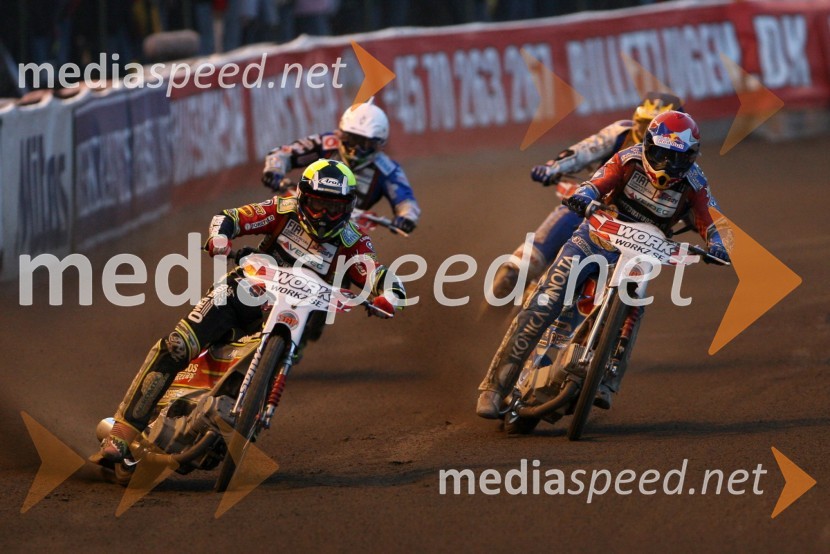 Leigh Adams (Avstralija), Jaroslaw Hampel (Poljska), Bjarne Pedersen (Danska) in  Matej Žagar (Slovenija)
SPEEDWAY GRAND PRIX, VN Švedske 2006, dirka