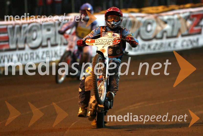 Greg Hancock (ZDA)SPEEDWAY GRAND PRIX, VN Švedske 2006, dirka