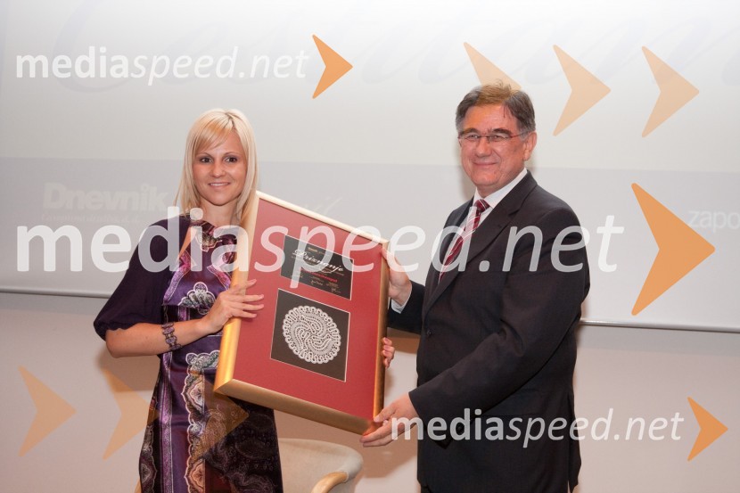 Miha Ravnik Mediaspeed - Zlata nit 2009, razglasitev najboljših zaposlovalcev med ...