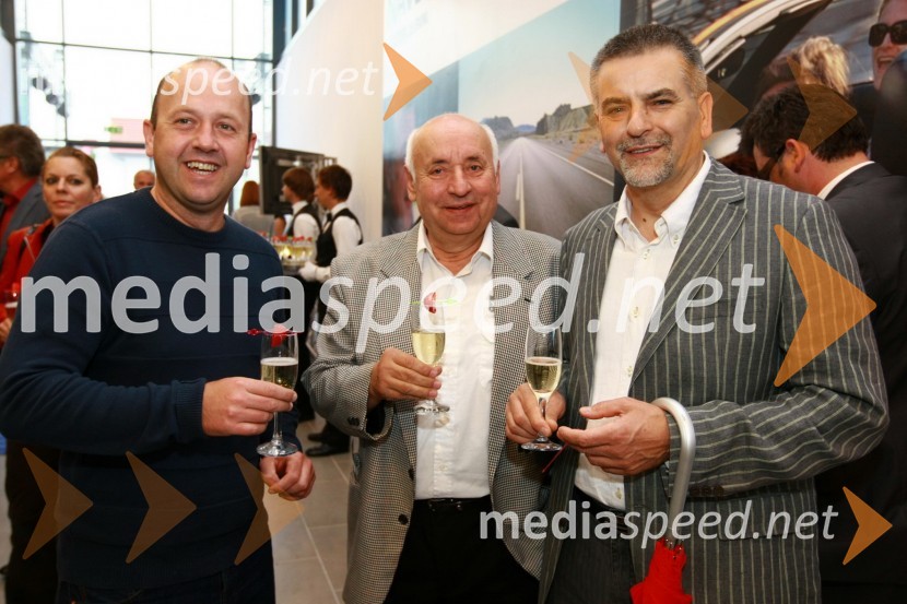 ..., Lojze Cvetko in ...Odprtje najsodobnejšega BMW salona Selmar Maribor