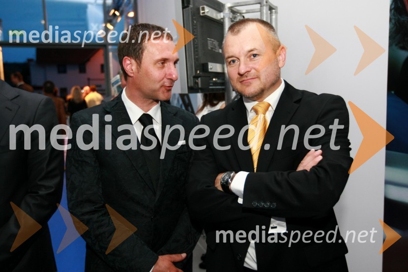 Denis Seles, tehnični direktor BMW Selmar d.o.o. in Franc Kangler, župan Mestne občine MariborOdprtje najsodobnejšega BMW salona Selmar Maribor