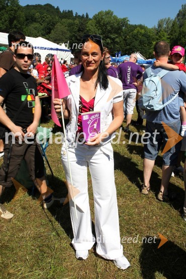 Alenka Strnad Oldroyd, TV voditeljica5. DM tek za ženske