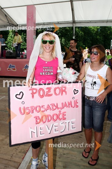 Bodoča nevesta Katja5. DM tek za ženske