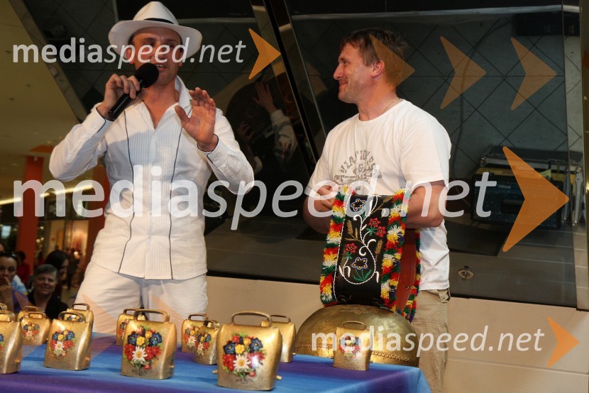 Marjan Novak in ...2. festival narodnozabavne glasbe v Europarku