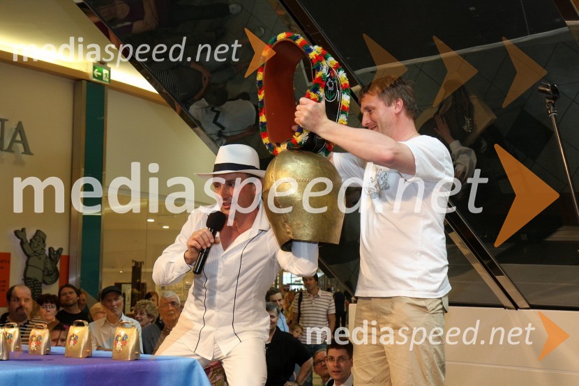 Marjan Novak in ...2. festival narodnozabavne glasbe v Europarku