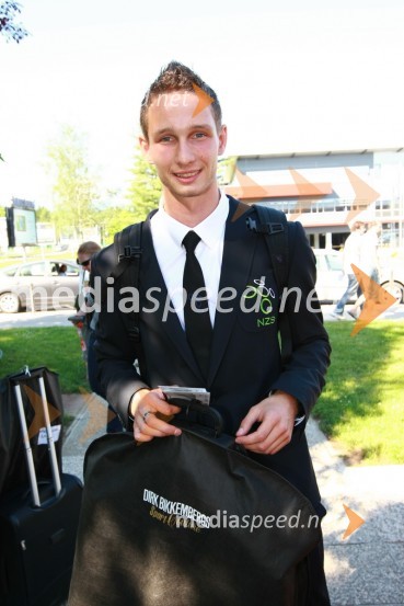 Tim Matavž, član slovenske nogometne reprezentanceOdhod Slovenske nogometne reprezentance v Južno Afriško Republiko