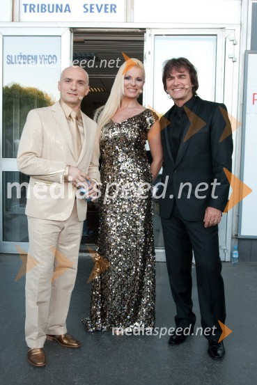 Branko Čakarmiš, Lucienne Lončina in Brane Kastelic, člani žirijeSlovenija ima talent, finale - Lina Kuduzovič je velika zmagovalka