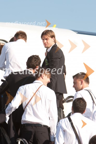 Aleksander Šeliga, član slovenske nogometne reprezentanceOdhod Slovenske nogometne reprezentance v Južno Afriško Republiko