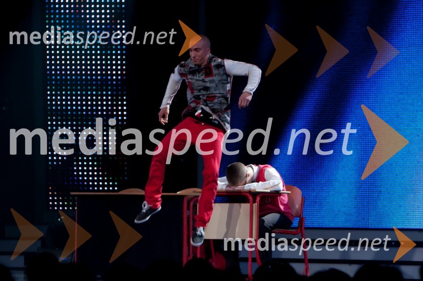 Plesna skupina Allthat, finalisti oddaje Slovenija ima talentSlovenija ima talent, finale - Lina Kuduzovič je velika zmagovalka