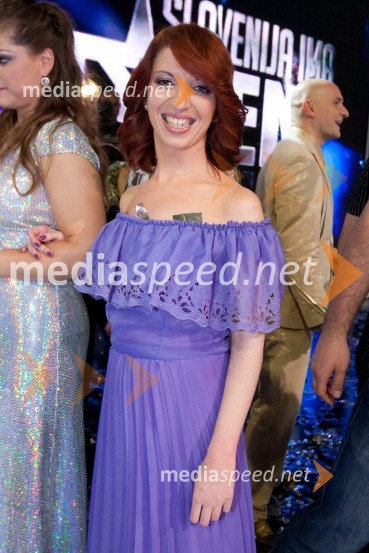 Fanika Križaj, finalistka oddaje Slovenija ima talentSlovenija ima talent, finale - Lina Kuduzovič je velika zmagovalka