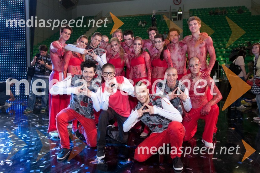 Dunking Devils in plesna skupina Allthat, finalisti oddaje Slovenija ima talentSlovenija ima talent, finale - Lina Kuduzovič je velika zmagovalka