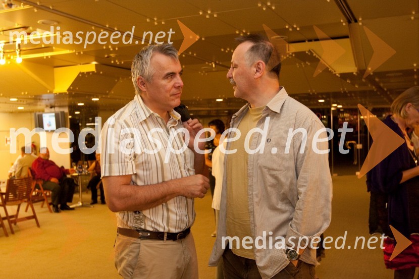 Zoran Predin, pevec in Jani Kovačič, kantavtorLa Vie en Rose 2010, v znamenju Mojmira Sepeta