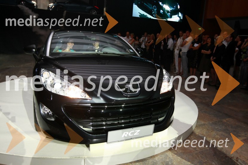 Peugeot RCZ200 let znamke Peugeot in VIP predstavitev Peugeot RCZ