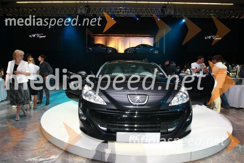 Peugeot RCZ200 let znamke Peugeot in VIP predstavitev Peugeot RCZ