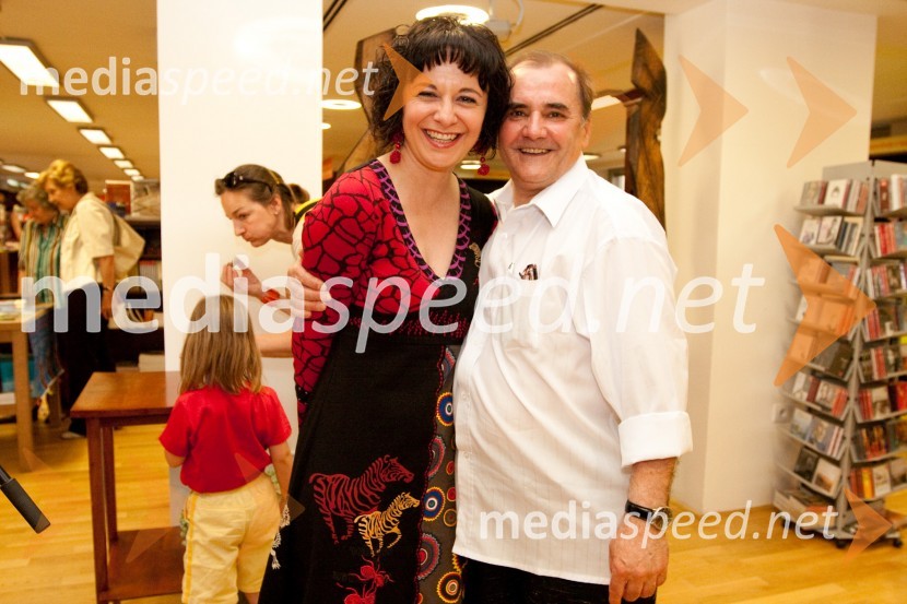 Lara Jankovič, igralka in Vladimir Gajšek, književnikSlavni berejo 2010