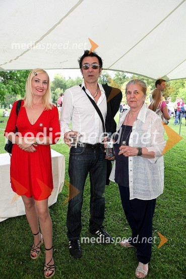 Tanja Ribič, igralka, Branko Đurić - Đuro, režiser in igralec ter ...Slovenski filharmoniki in Tony Cetinski, open air koncert