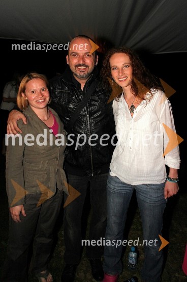 Andreja Šuštaršič Tomšič, Tony Cetinski, hrvaški pevec in Monika Sramlova, pevkaSlovenski filharmoniki in Tony Cetinski, open air koncert