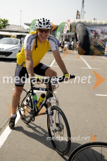 Jani Dvoršak, vodja oddelka za boj proti dopingu pri Olimpijskem komiteju Slovenije (OKS)Maraton Franja 2010