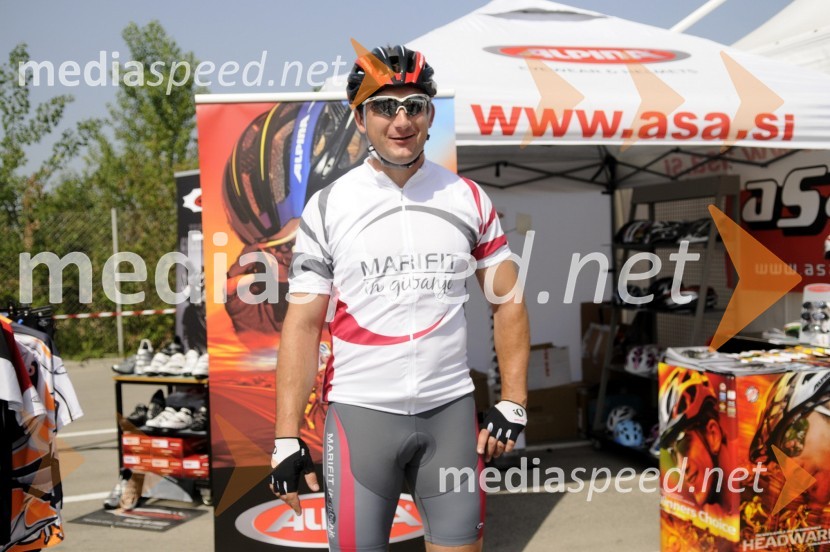 Primož Kozmus, svetovni in olimpijski prvak v metu kladivaMaraton Franja 2010