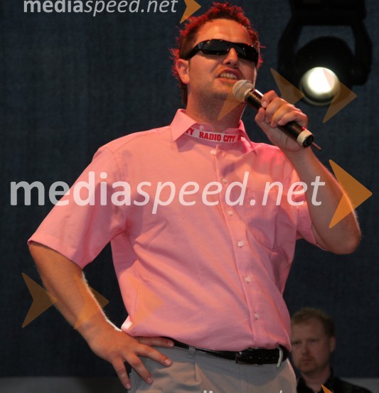Roman Posavec, član skupine Rogoška SlavčkaRadio City koncert