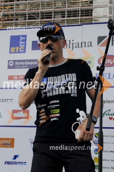 Gorazd Penko, direktor Maratona Franja, kolesarski trener in nekdanji tekmovalecMaraton Franja 2010